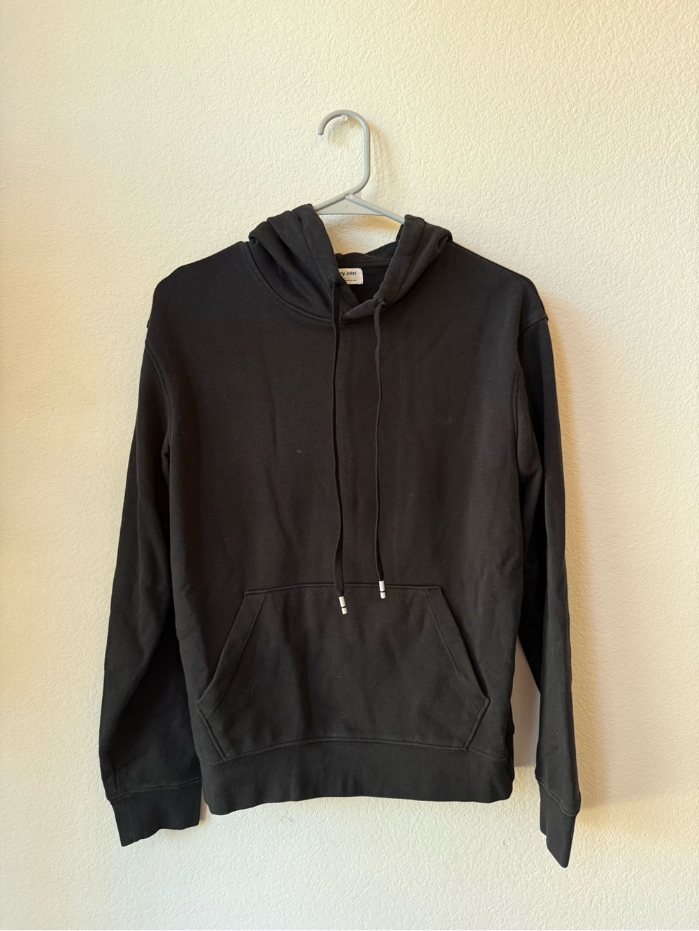 Tommy John Black Pullover Hoodie